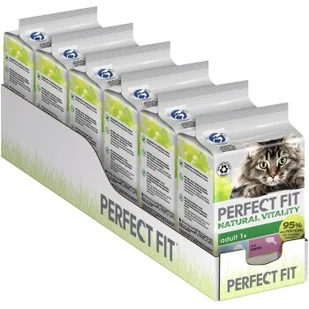 PERFECT FIT Natural Vitality 6 x 6 x 50 g Ryba dalekomorska i łosoś - Mokra karma dla kotów - miniaturka - grafika 1