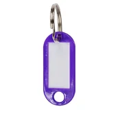 Gadżety dla niej i dla niego - Breloczki do kluczy, 100 szt., fioletowe - miniaturka - grafika 1