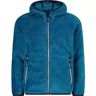 Kurtki i płaszcze dla chłopców - CMP kurtka polarowa dla dzieci z kapturem stałym, Jadeit, 116 - miniaturka - grafika 1