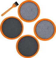 Filtry do odkurzaczy - Novaza Tech 4 x Filtr HEPA do Philips Fc8009, Fc8081, Speedpro Aqua (Nowy Fc6719/01) Filtr do Odkurzacza + Szczotka do czyszczenia filtra - miniaturka - grafika 1