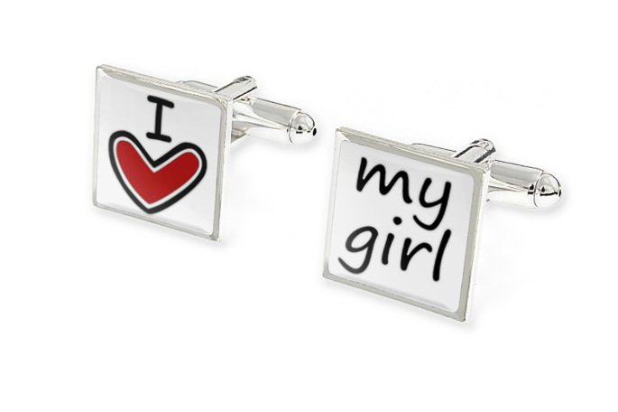 Spinki Do Mankietów I Love My Girl