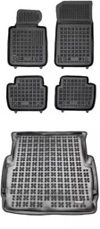 Zestaw dywaniki i mata gumowa do BMW Seria 3 1998-2005 - Sedan - Dywaniki samochodowe - miniaturka - grafika 1