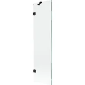 Parawany nawannowe - Mexen Lunar parawan nawannowy 1-skrzydłowy 50 x 150 cm, transparent, czarny - 897-050-000-70-00 - miniaturka - grafika 1