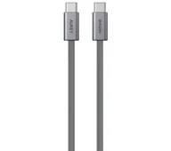 Kable USB - Aukey CB-DCC241 USB-C 1.0m 240W Grafitowy - miniaturka - grafika 1