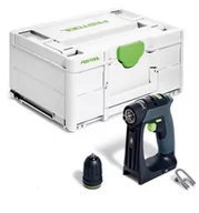Wiertarko-wkrętarki akumulatorowe - Wiertarko-wkrętarka Festool CXS 18-Basic - miniaturka - grafika 1