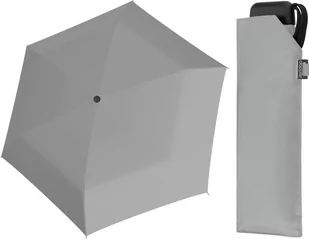 Parasol kieszonkowy Doppler Carbonsteel Mini Slim Shady Grey - Parasole - miniaturka - grafika 1