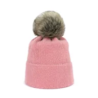 Czapki damskie - Czapka Soft Fluff Różowa - miniaturka - grafika 1