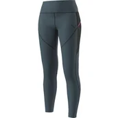 Spodnie sportowe damskie - Dynafit Spodnie do biegania damskie Warm Ultra Tights W Cinder - miniaturka - grafika 1