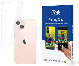3mk Etui Skinny Case do iPhone 14 przezroczyste - Etui i futerały do telefonów - miniaturka - grafika 1