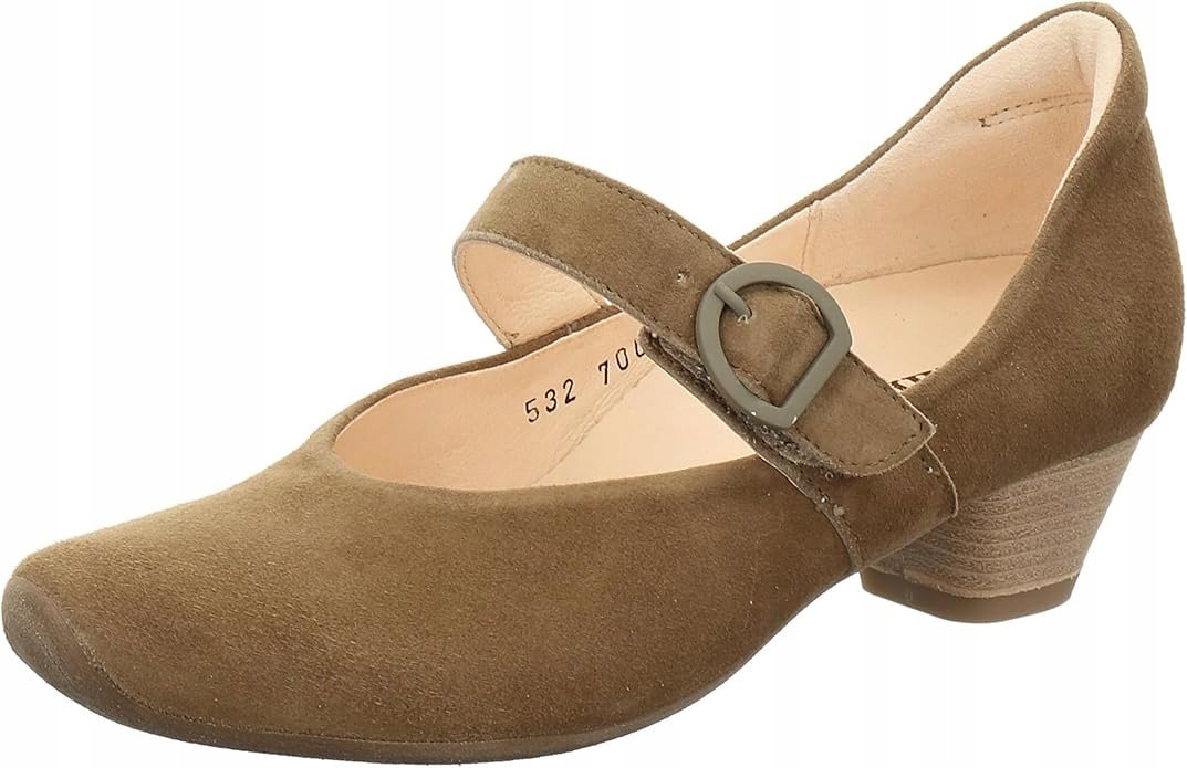 THINK! PÓŁBUTY DAMSKIE BRĄZOWE SKÓRZANE 42 Ż5Q