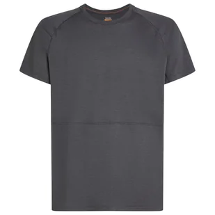 Męska koszulka Icebreaker M Mer 200 Waffle Elevation SS Tee Rozmiar: XL / Kolor: szary - Koszulki sportowe męskie - miniaturka - grafika 1
