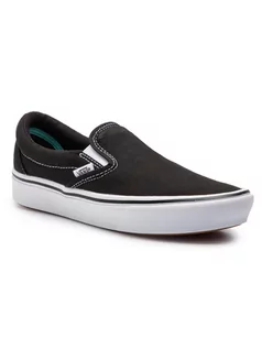 Trampki męskie - Vans Tenisówki ComfyCush Slip-On VN0A3WMDVNE1 Czarny - grafika 1