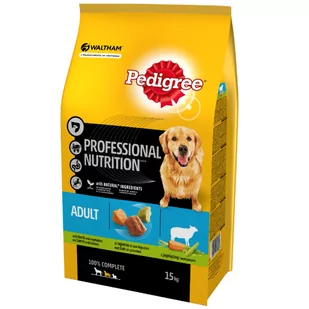 PEDIGREE Karma Sucha Psa Professional z Jagnięciną 15kg - Sucha karma dla psów - miniaturka - grafika 1