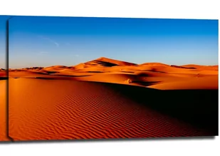 Panorama sahara - obraz na płótnie Wymiar do wyboru: 120x90 cm - Obrazy i zdjęcia na płótnie - miniaturka - grafika 1
