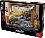 Puzzle - Anatolian Puzzle 1000 Obraz z latarnią w tle - Anatolian - miniaturka - grafika 1