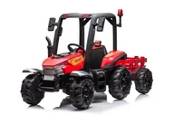 Pojazdy elektryczne dla dzieci - LEAN CARS Traktor Na Akumulator BLT-206 Czerwony LT-9786-0 - miniaturka - grafika 1