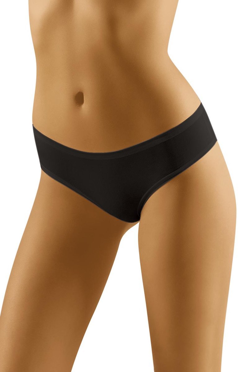 Wol-Bar Soft Cosy czarny M Majtki figi