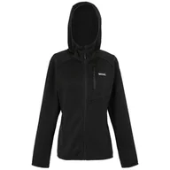 Bluzy sportowe damskie - Bluza damska Regatta Wms Hood Newhill Rozmiar: L / Kolor: czarny - miniaturka - grafika 1