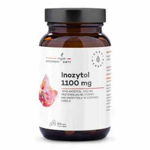 Inozytol 1100 mg, Myo-Inositol, kapsułki 60 szt. - Witaminy i minerały - miniaturka - grafika 1
