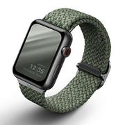 Akcesoria do smartwatchy - Apple Uniq UNIQ pasek Aspen Watch 40/38mm Braided zielony/cypress green UNIQ410CYPGRN - miniaturka - grafika 1