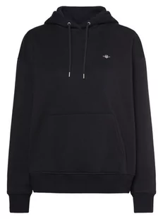 Gant - Damska bluza z kapturem, niebieski - Bluzy damskie - miniaturka - grafika 1