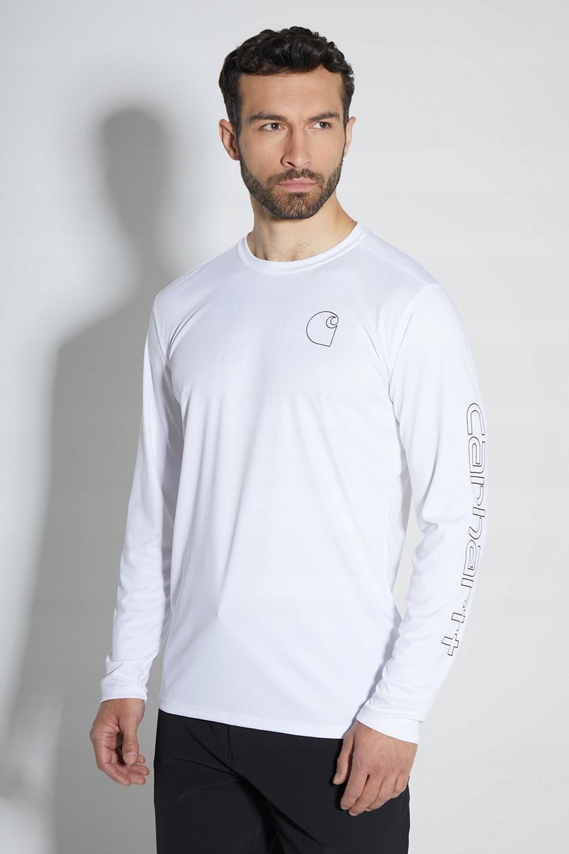 Koszulka Carhartt Sun Defender Lightweight Logo L/S