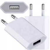 Ładowarki do telefonów - ŁADOWARKA SIECIOWA USB Zasilacz Sieciowy do iPhone Android 5V UNIWERSALNA - miniaturka - grafika 1