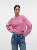 Swetry damskie - Vero Moda Sweter w kolorze różowym - miniaturka - grafika 1