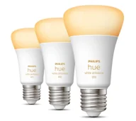 Systemy inteligentnych domów - Philips Hue White Ambiance E27 800lm 3szt. - miniaturka - grafika 1