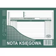 Druki akcydensowe - Michalczyk&Prokop NOTA KSIEGOWA A-5 416-3 - miniaturka - grafika 1