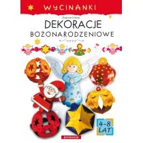 Dekoracje bożonarodzeniowe Wycinanki - ZBIGNIEW DOBOSZ - Książki edukacyjne - miniaturka - grafika 1