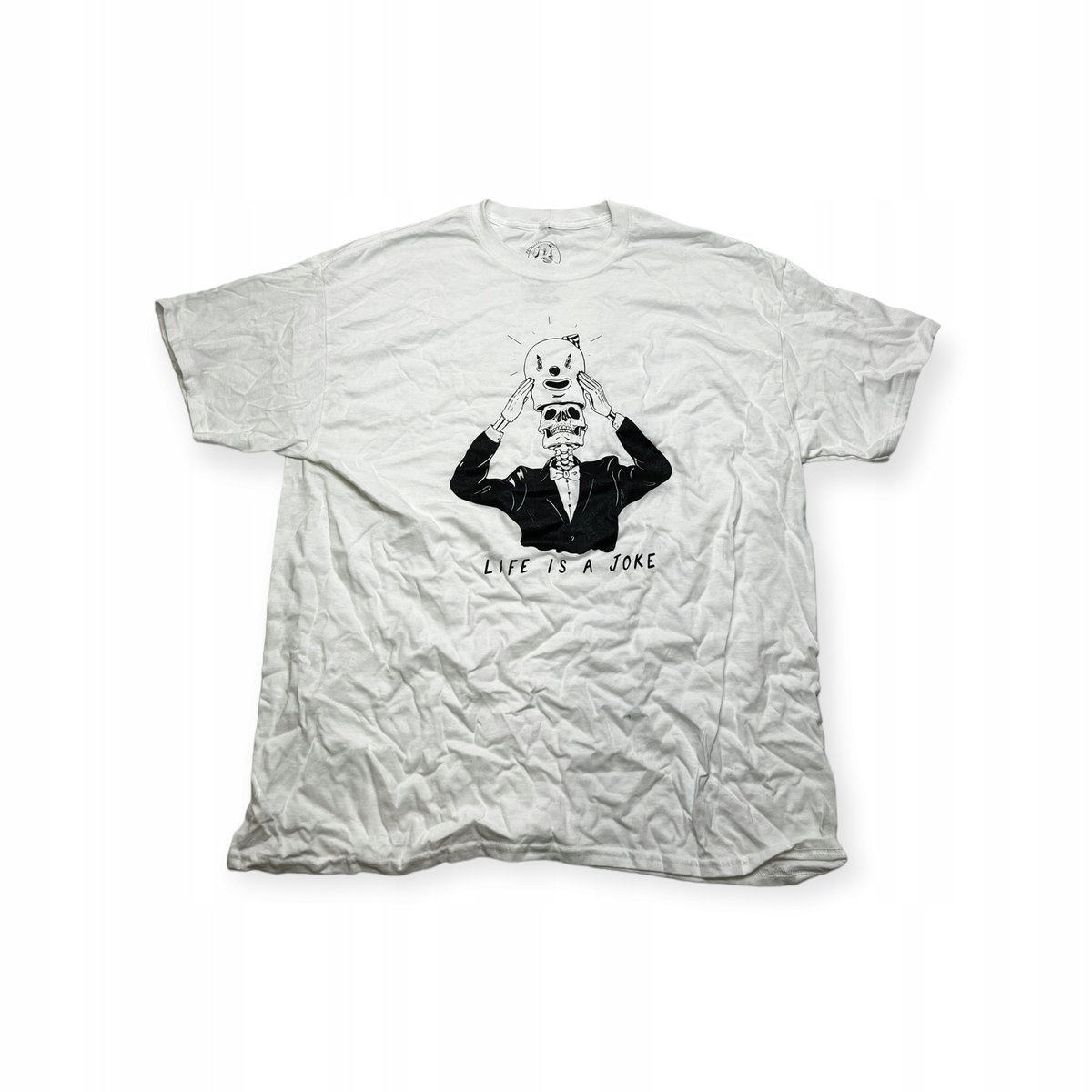 Koszulka T-shirt męski okrągły dekolt SPENCER'S NADRUK XL