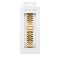 Akcesoria do zegarków - Michael Kors Wymienny pasek do smartwatcha MKS8055E Złoty - miniaturka - grafika 1