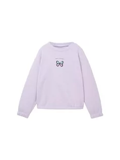 Bluzy dla dziewczynek - TOM TAILOR Dziewczęca bluza dziecięca, 29349 – Lilac Sky, 116/122 cm - grafika 1