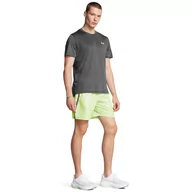 Spodnie sportowe męskie - Męskie spodenki do biegania Under Armour UA Launch 7'' Short - zielone - UNDER ARMOUR - miniaturka - grafika 1