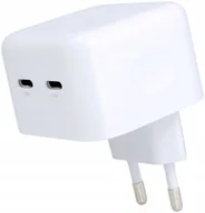 Ładowarki do telefonów - SZYBKA ŁADOWARKA SIECIOWA DO TELEFONU TABLETÓW 2x USB-C 36 W YENKEE - miniaturka - grafika 1