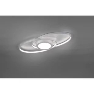 Trio Leuchten Designerski plafon stal 3-stopniowe ściemnianie LED - Axy - Lampy sufitowe - miniaturka - grafika 1