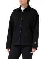 Bluzy damskie - Champion Damska bluza z kapturem, Czarny, XL - miniaturka - grafika 1