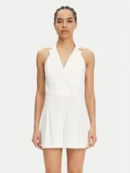 Kombinezony - Patrizia Pepe Kombinezon 2T0088 A411 Biały Regular Fit - miniaturka - grafika 1