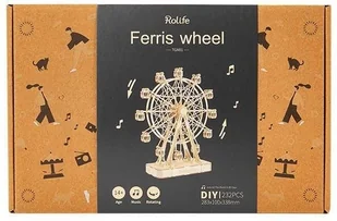 Robotime Drewniany Model Diabelski Młyn Pozytywka - Puzzle - miniaturka - grafika 1