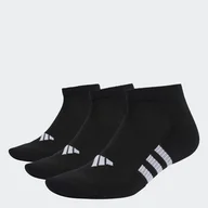 Skarpetki męskie - Skarpety do kostki ADIDAS PRF CUSH LOW 3P IC9518 – Czarny - miniaturka - grafika 1