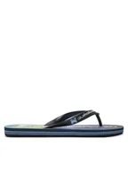 Klapki i japonki męskie - Quiksilver Japonki MOLOKAI STRIPE AQYL101361 XBBG Niebieski - miniaturka - grafika 1
