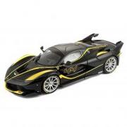 Samochody i pojazdy dla dzieci - Ferrari FXX-K 44 black 1:18 BBURAGO - miniaturka - grafika 1