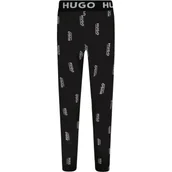 Spodnie sportowe damskie - HUGO KIDS Legginsy - miniaturka - grafika 1