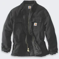 Kurtki męskie - Kurtka Carhartt Firm Duck Traditional BLACK - miniaturka - grafika 1