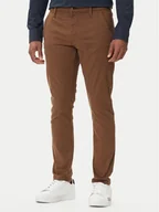 Spodnie męskie - G-Star Raw Chinosy Chino 3.0 D25179-C105 Brązowy Slim Fit - miniaturka - grafika 1