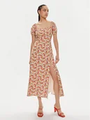 Sukienki - Guess Sukienka letnia Ss Prisca W4GK44 WG562 Kolorowy Regular Fit - miniaturka - grafika 1