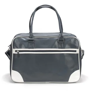 Torba Sportowa Podróżna Unisex Uniwersalna Ze Skóry Ekologicznej Wygodna Stylowa Modna Pojemna Halfar Dark Grey 1807531 Uniwersal - Torby podróżne - miniaturka - grafika 1