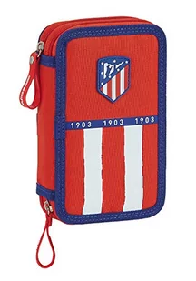 safta Plecak, czerwony/biały/niebieski. (czerwony) - M854 M854 - Plecaki szkolne i tornistry - miniaturka - grafika 4