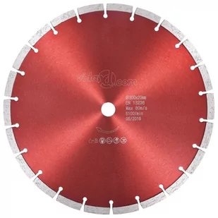 vidaXL tarcza diamentowa stal 300 mm 143239 143239 - Akcesoria do elektronarzędzi - miniaturka - grafika 1